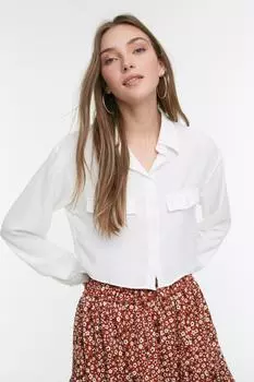Рубашка TRENDYOLMLLA, экру