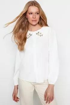 Рубашка TRENDYOLMLLA, экру