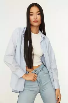 Рубашка TRENDYOLMLLA, синий