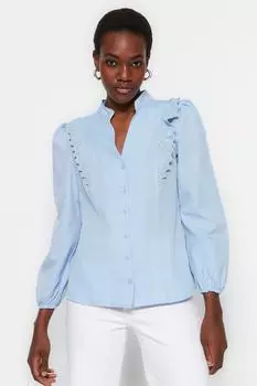 Рубашка TRENDYOLMLLA, синий