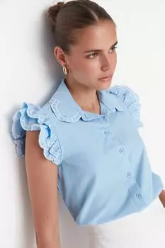 Рубашка TRENDYOLMLLA, синий