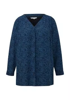 Рубашка Triangle, синий/темно-синий