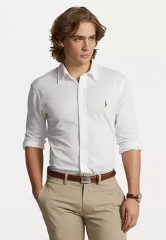 Рубашка ТРИКОТАЖНАЯ ОКСФОРДСКАЯ РУБАШКА Polo Ralph Lauren, белый