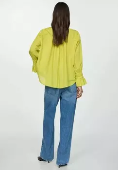 Рубашка TROPEZ Mango, желтый