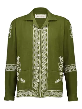 Рубашка Тулум Baziszt, зеленый