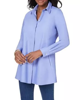 Рубашка-туника Cici из хлопка без железа Foxcroft