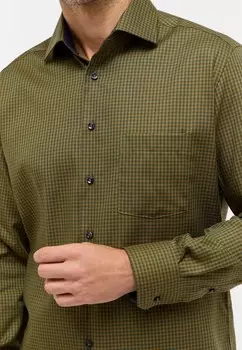 Рубашка TWILL MODERN FIT Eterna, светло-зеленый
