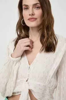 Рубашка Twinset, бежевый