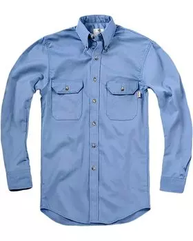 Рубашка Tyndale FRC Big & Tall Classic Work Shirt, светло-синий