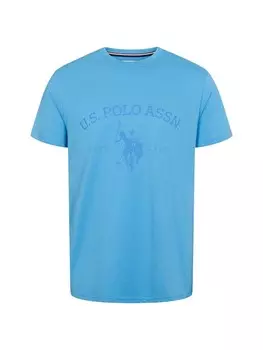 Рубашка U.S. POLO ASSN. Archibald, небесно-синий