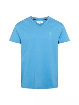 Рубашка U.S. POLO ASSN. Cem, небесно-синий