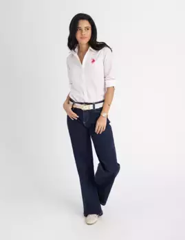 Рубашка U.S. Polo Assn. Oxford, светло-розовый