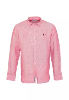 Рубашка U.S. Polo Assn., светло-красный