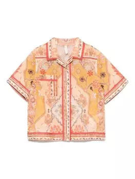 Рубашка Уайли ZIMMERMANN Kids, нейтральный цвет