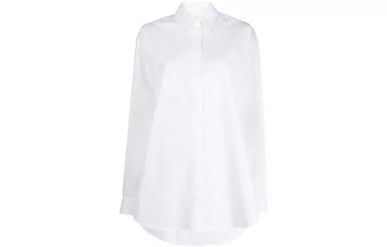 Рубашка удлиненная Mm6 Maison Margiela женская, белый