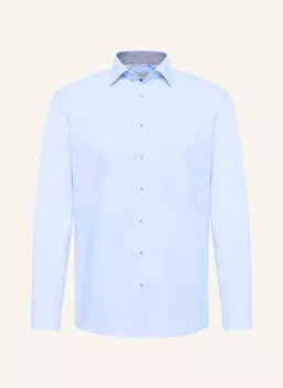 Рубашка удобного кроя Eterna, голубой