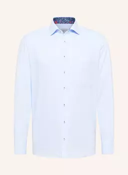 Рубашка удобного кроя Eterna, голубой