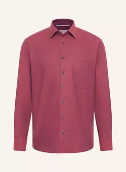 Рубашка удобного кроя Eterna, красный