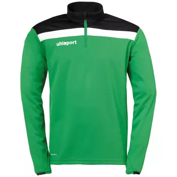 Рубашка uhlsport 1/4 ZIP TOP OFFENSE 23, зеленый/черный