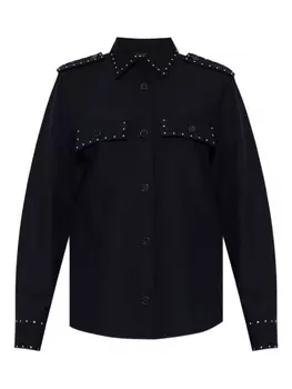 Рубашка, украшенная заклепками Zadig&Voltaire, черный