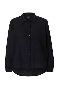 Рубашка Ulla Popken Blouse, черный