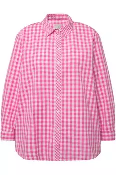 Рубашка Ulla Popken Blouse, розовый