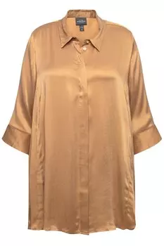 Рубашка Ulla Popken Blouse, золотой