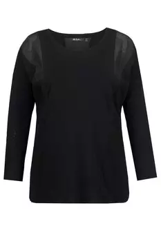 Рубашка Ulla Popken, черный