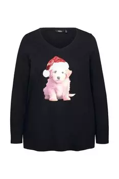 Рубашка Ulla Popken, черный