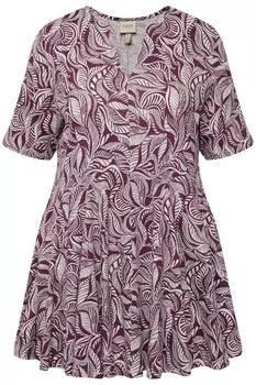 Рубашка Ulla Popken, цвет Aubergine