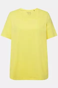Рубашка Ulla Popken, цвет Lemon yellow
