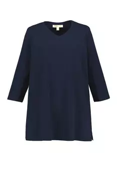 Рубашка Ulla Popken, морской синий