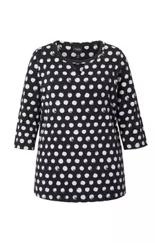 Рубашка Ulla Popken, ночной синий