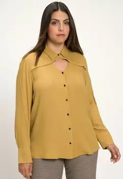 Рубашка Ulla Popken, охра