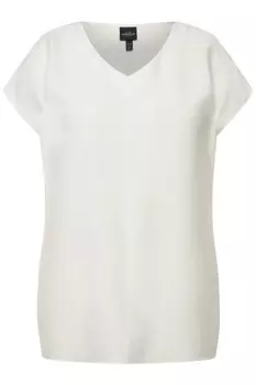 Рубашка Ulla Popken, от белого