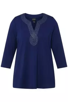 Рубашка Ulla Popken, синий