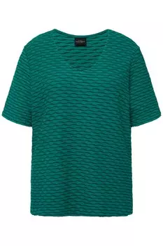 Рубашка Ulla Popken, темно-зеленый