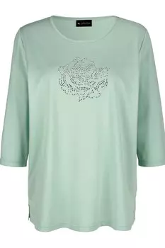 Рубашка Ulla Popken, зеленый