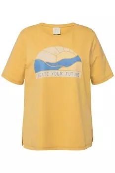 Рубашка Ulla Popken, желтый