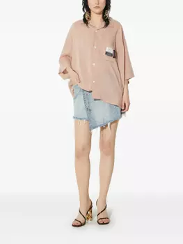 Рубашка Undercover с карманами, розовый