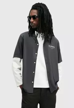 Рубашка UNDERGROUND AllSaints, серый
