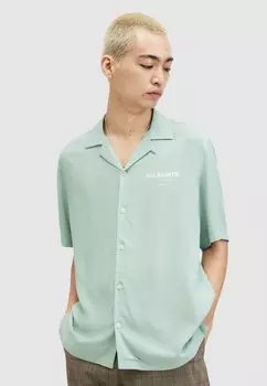 Рубашка UNDERGROUND SS AllSaints, зеленый