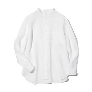 Рубашка Uniqlo 100% Linen, белый