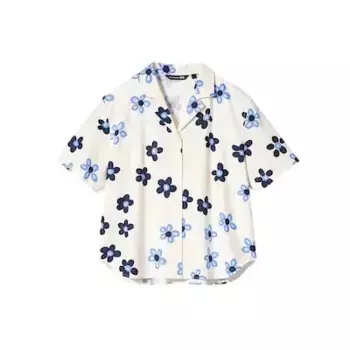 Рубашка Uniqlo х Marimekko, белый