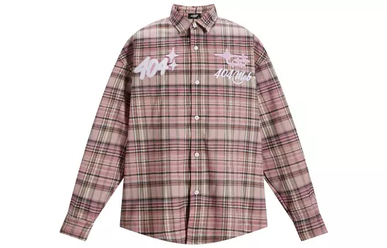 Рубашка унисекс 404MOB GANG, Розовый