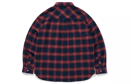 Рубашка унисекс 714Street, цвет Red and blue check