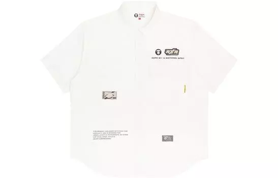 Рубашка унисекс Aape, White IVX