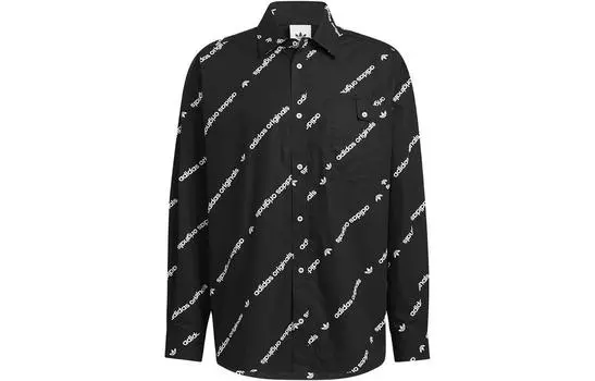 Рубашка унисекс Adidas Originals, цвет Black