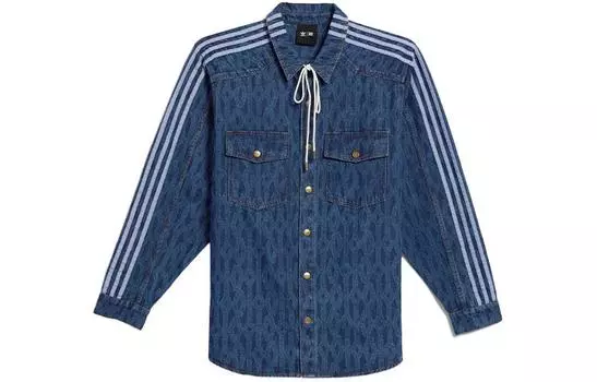 Рубашка унисекс Adidas Originals, цвет Blue