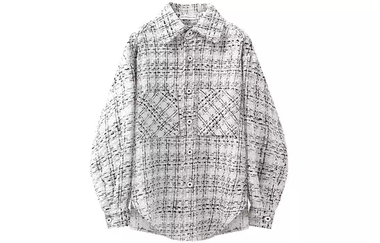 Рубашка унисекс BABUGGE, Большая розовая шашка